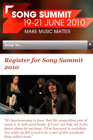 Song Summit screenshot 2