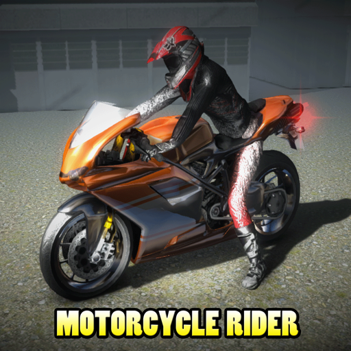 Motorcycle Rider - Highway