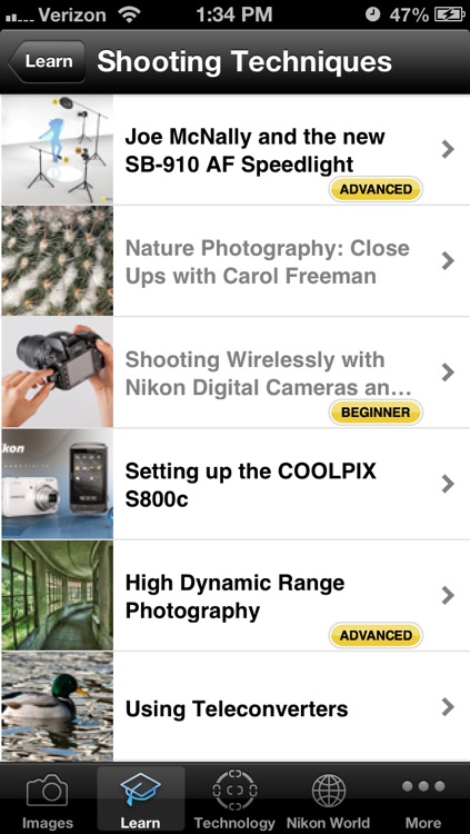 Nikon Learn & Explore - photo tips, techniques and terms