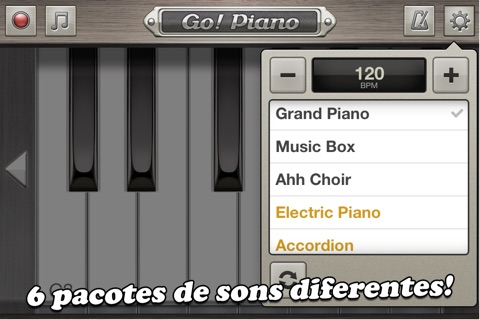 Go! Piano screenshot 3