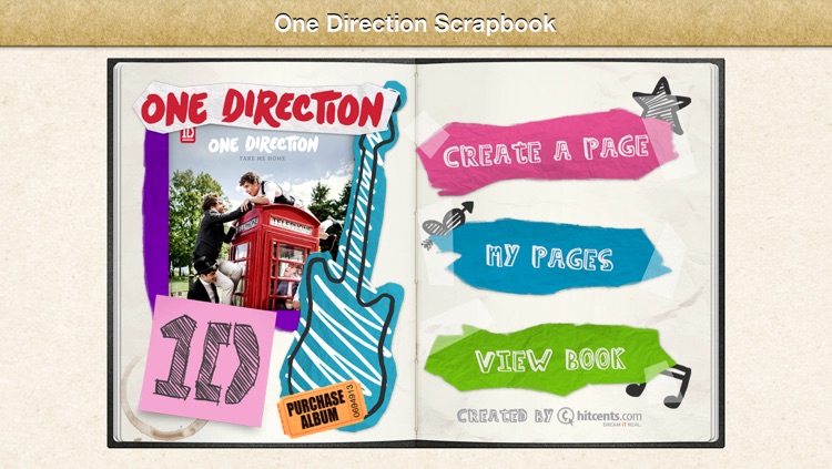One Direction Scrapbook