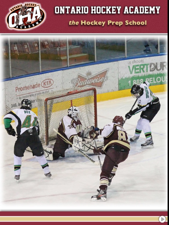 Ontario Hockey Academy by Cactus Interactive