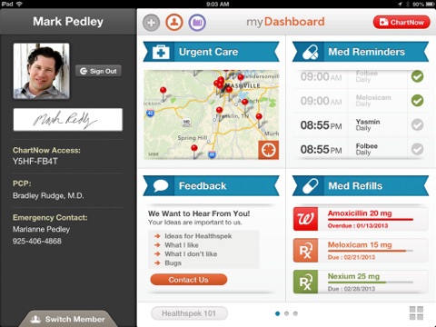 Healthspek - Personal Health Record & Family Health Record - Complete Medical Record screenshot 3