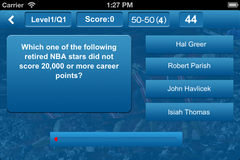 Quiz on Basketball screenshot 2