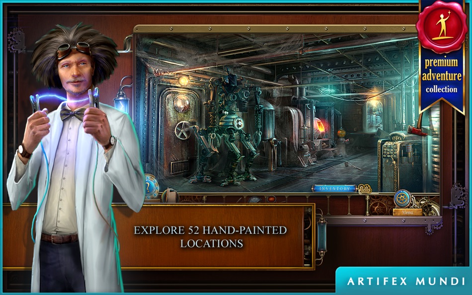 #4. Time Mysteries 2: The Ancient Spectres for Mac OS X (macOS) 由: Artifex Mundi S.A.