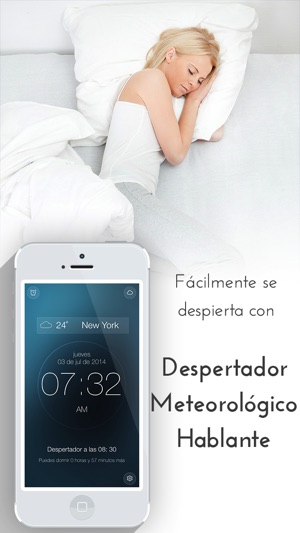 Despertador Meteorológico Hablante. en App Store