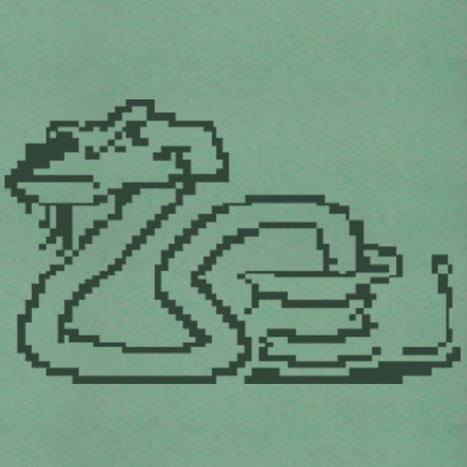 Snake Retro Icon