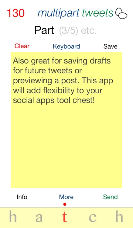Hatch: Multipart Tweet Composer screenshot-4