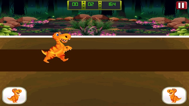 Crazy Dino Run and Jump