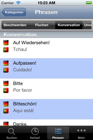 Deutsch Portugiesisch Wörterbuch screenshot 4