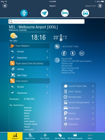 Melbourne Airport+Flight Tracker screenshot 2