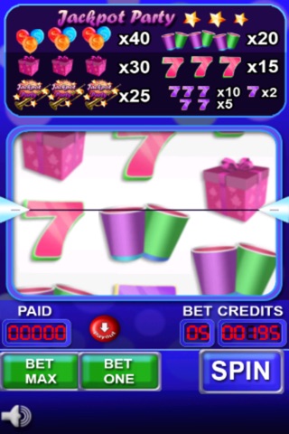 A Freeplay Vegas Casino Party Slot Machine screenshot 3