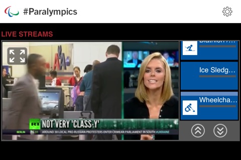 Sochi 2014 Paralympics screenshot 3