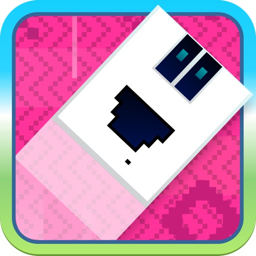 Hoppy Pixel Fall Icon