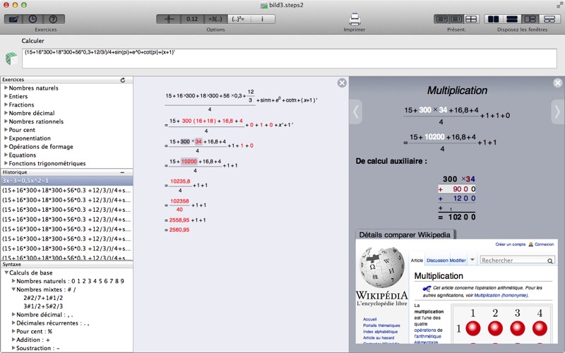 Screenshot #2 pour steps2MATH