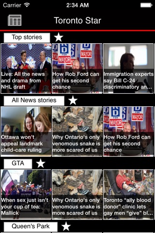 Canadian News - Newsstand CA screenshot 2