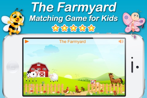 The Farmyard - Matching Game for Kidsのおすすめ画像1