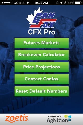 CFXPro - Canadian Cattle Market Calculator screenshot 2
