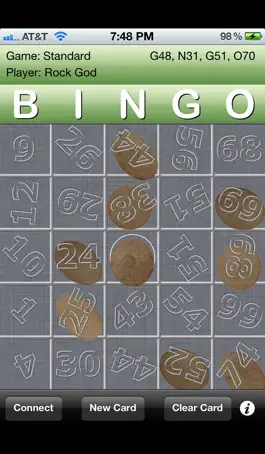 Game screenshot WiFi Bingo Card Free apk
