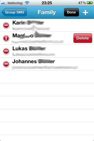 Gruppen SMS Pro screenshot 3