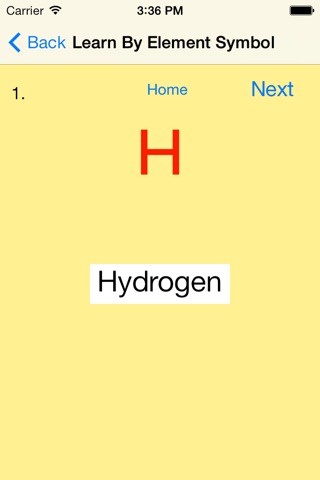 Learn Periodic Table screenshot 2