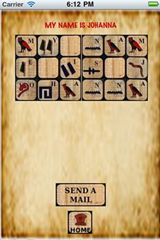 Hieroglyphics Writer screenshot 2