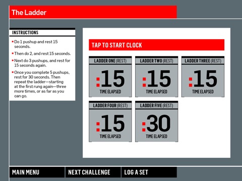 Men's Health Pushup Challenge screenshot 3