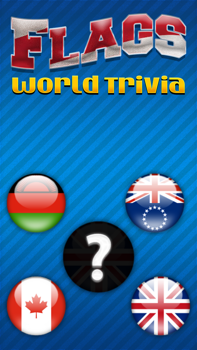 Screenshot #1 pour Drapeaux du monde Trivia Game-jeu gratuit Atlas Quiz