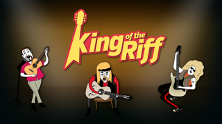 Screenshot #1 pour King of the Riff - Guitare de poche jeu d'apprentissage