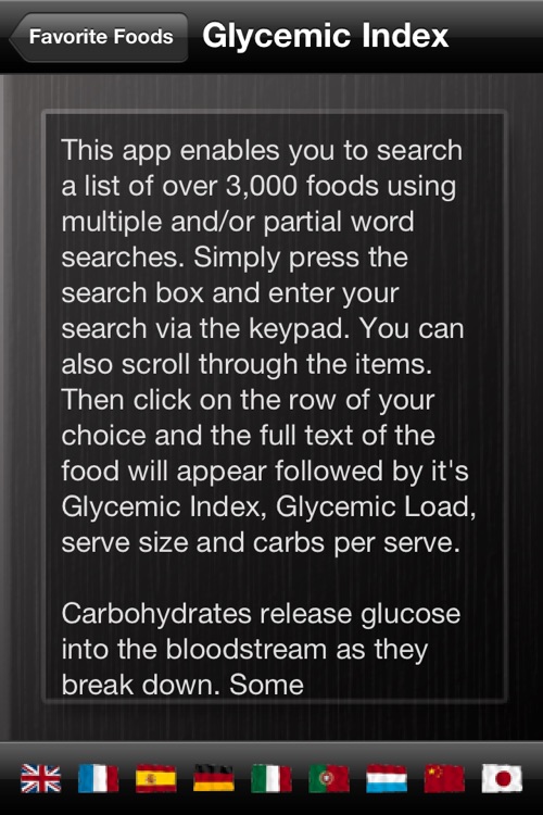 A Low GI Diet - Glycemic Index Search screenshot-4