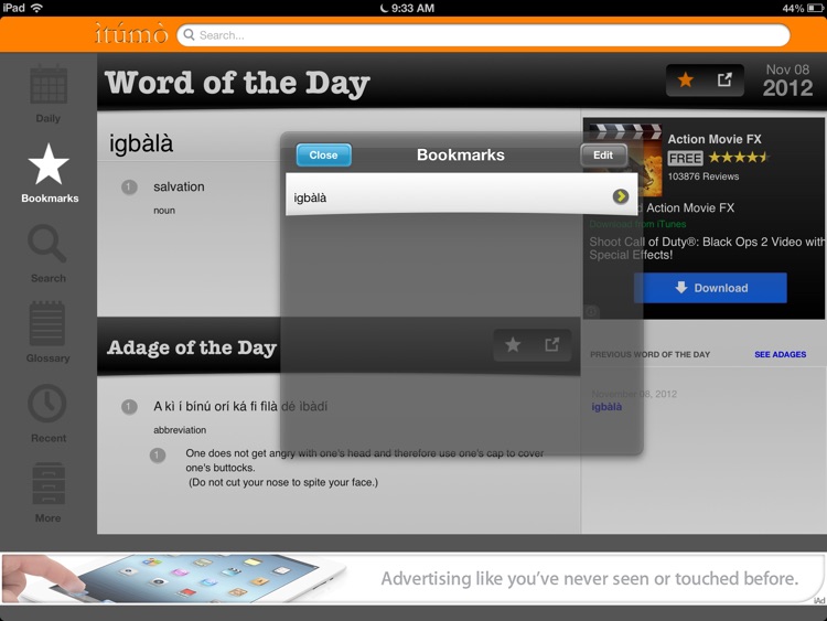 Ìtúmò Ipad screenshot-4
