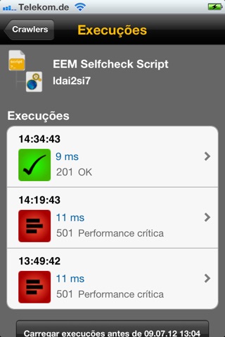 SAP User Experience Monitor screenshot 3