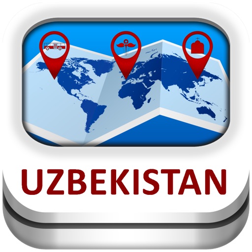 Uzbekistan Guide & Map - Duncan Cartography icon