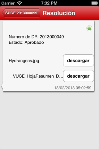 VUCE screenshot 3