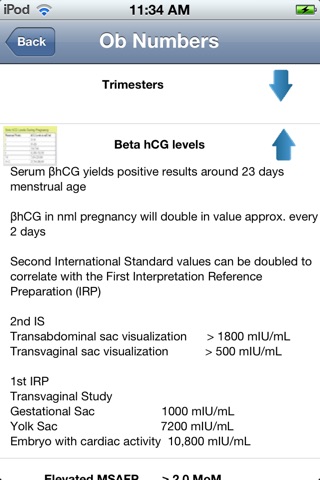 Sonography Cheat Sheet: Ob/Gyn screenshot 4