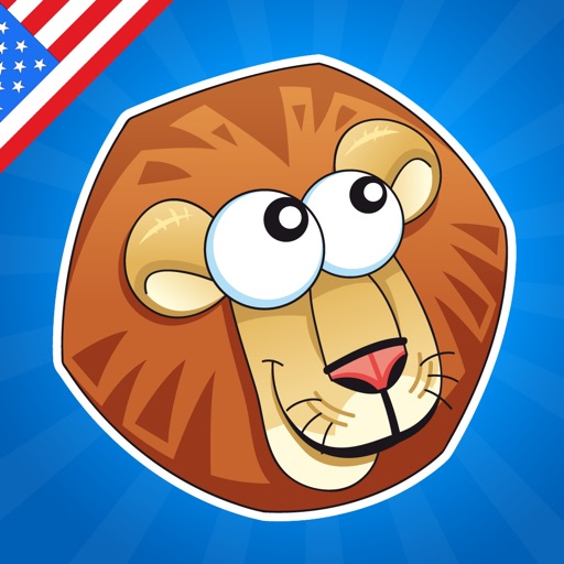 Savannah! Animal names learning game for babies, toddlers and children: See, hear and learn the name of wild animals Icon