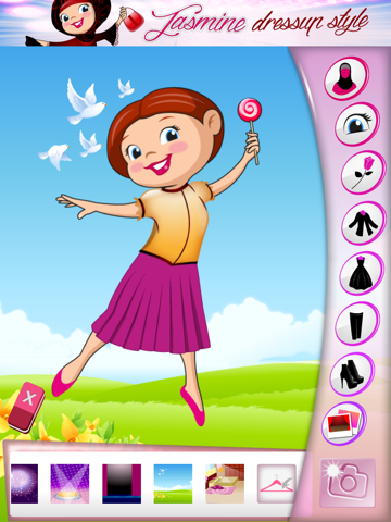 Screenshot #6 pour Jasmine dress up style