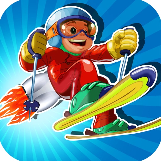 Jetpack Ski Flying Stunt: Winter Sports Adventure icon