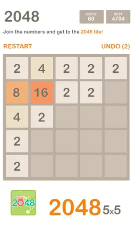 Game screenshot 2048 5x5. mod apk