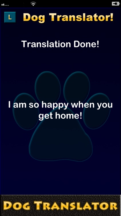 Dog Translator!