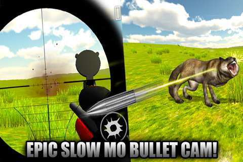 Animal Hunter 2014 3D - Sniper Shooting Gun Down Deer, Boar, Fox, Bear & More Simulator Game screenshot 4