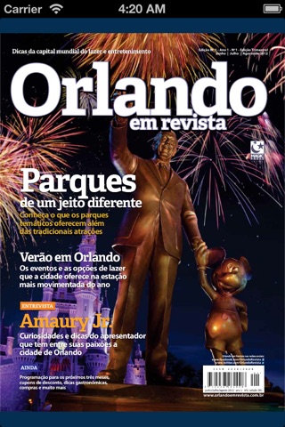 Orlando em Revista. screenshot 2