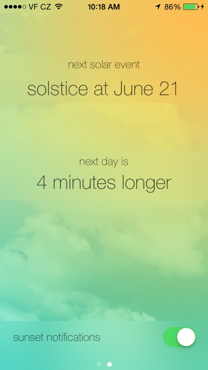 Sunlight Countdown - Sunrise & Sunset timer with notifications