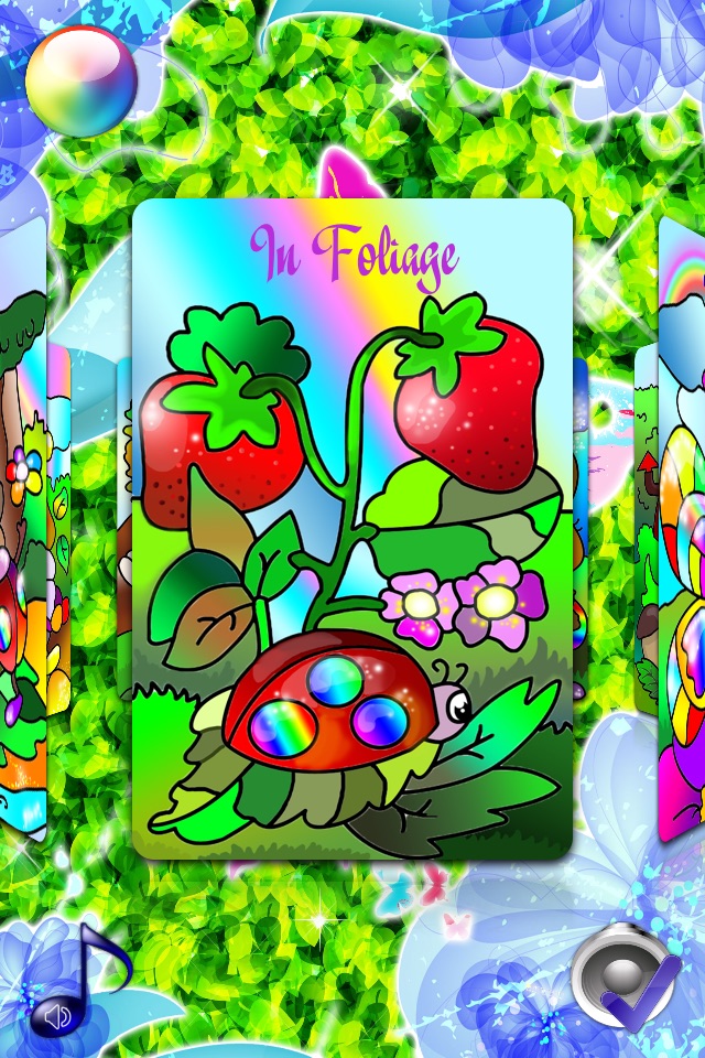 Butterfly Flutter - Coloring Pictures with Caterpillar Meadow and Dragonfly Weed Sanctuary screenshot 2