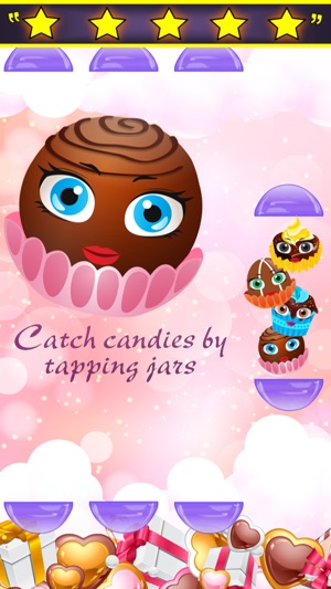 Candy Catch – Sweet Pink Valentine’s Day Chocolate Fun Sweet(圖2)-速報App