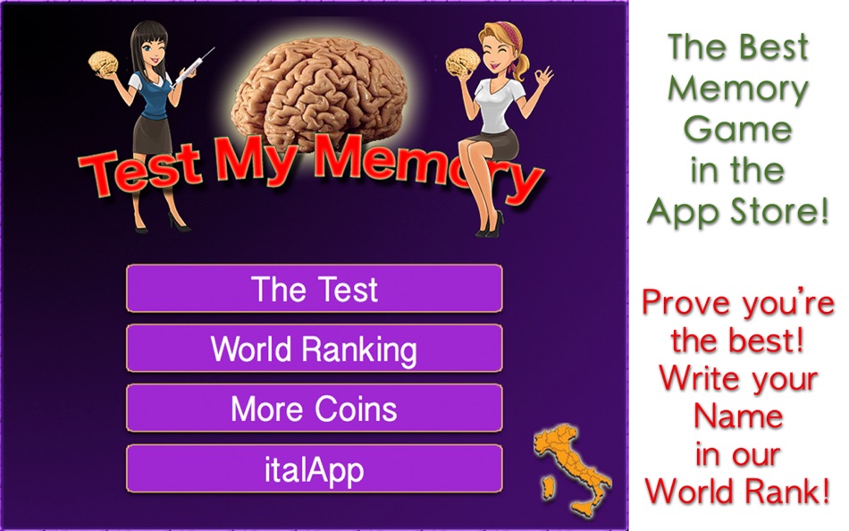 Test My Memory - memory game to improve your brain for Mac OS X - 1.0 - (macOS)