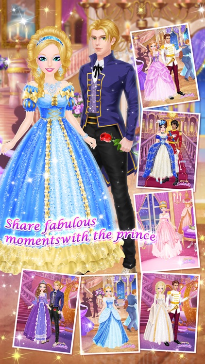 Princess Salon : Cinderella - Makeup, Dressup, Spa and Makeover - Girls Beauty Salon Games screenshot-4