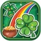 Happy St. Patrick's Day: Pot Of Gold Lucky Four-Leaf Clover Challenge