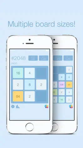 Game screenshot #2048 3x3-4x4-5x5 - multi mode apk