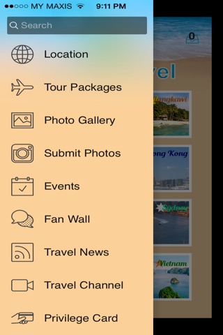 Paix Travel Agency screenshot 2